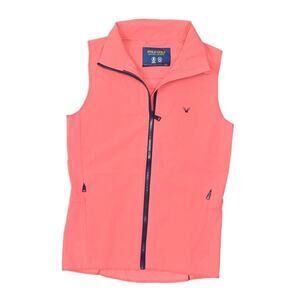 Polo Golf Ralph Lauren Pink Vest Full Zip Size S Polyester Women Solid